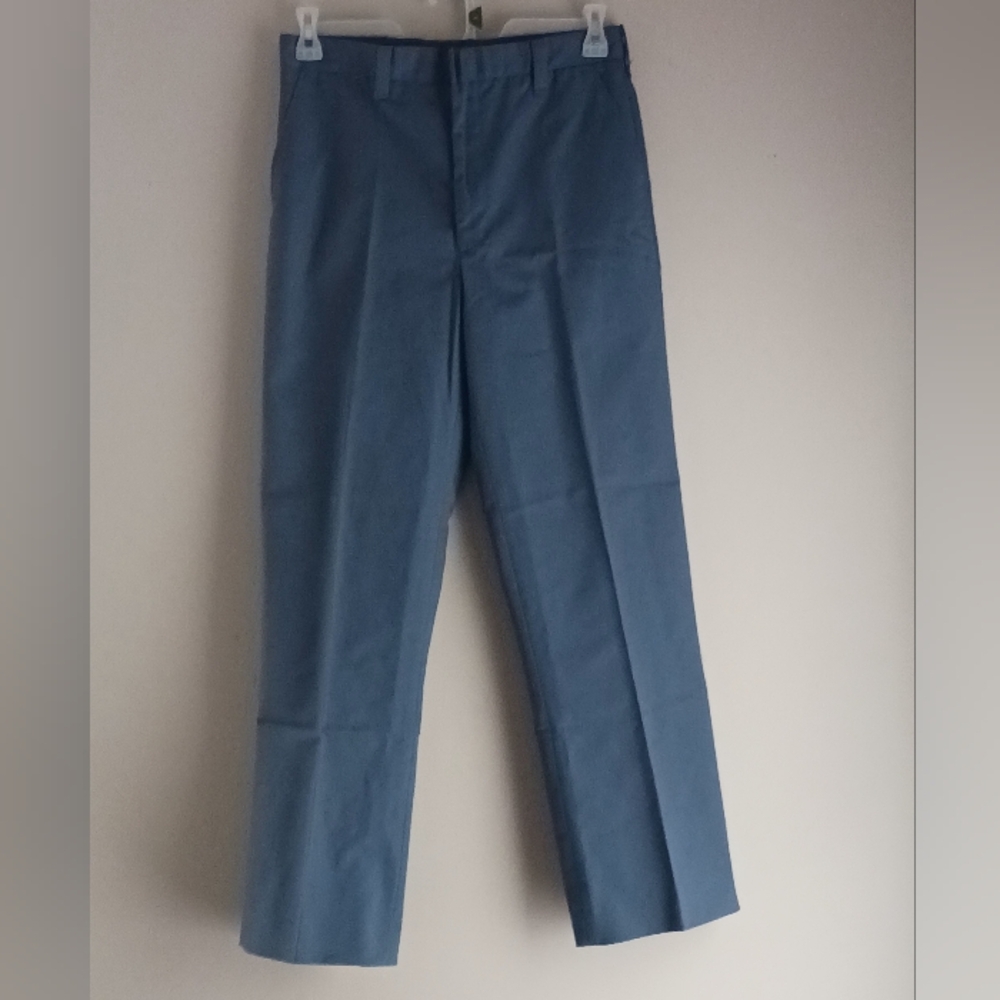 New Riverside Men's Slate Blue Uniform Work Pants 32x29